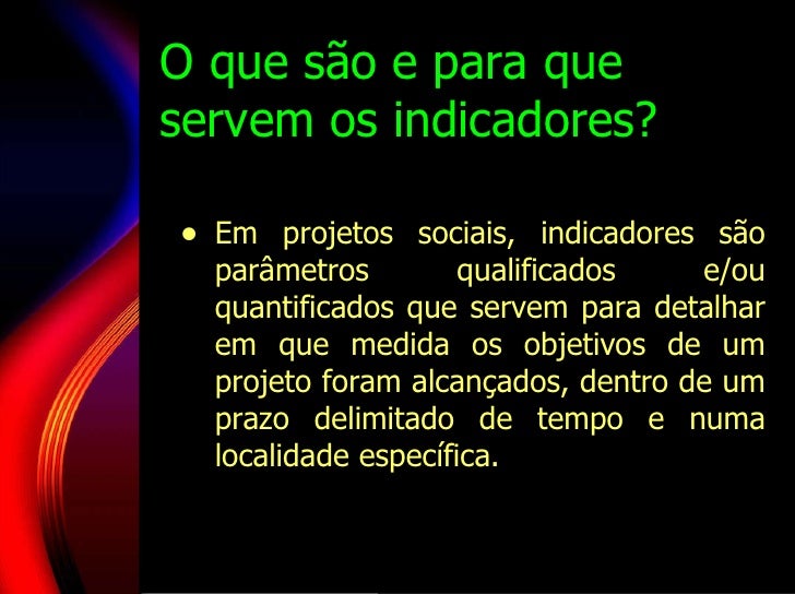 Indicador Social Indicador Social