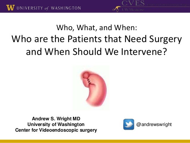 Sages 2015 Indications For Antireflux Surgery