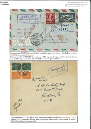 Indicativos manuscritos del correo en Portugal (2)