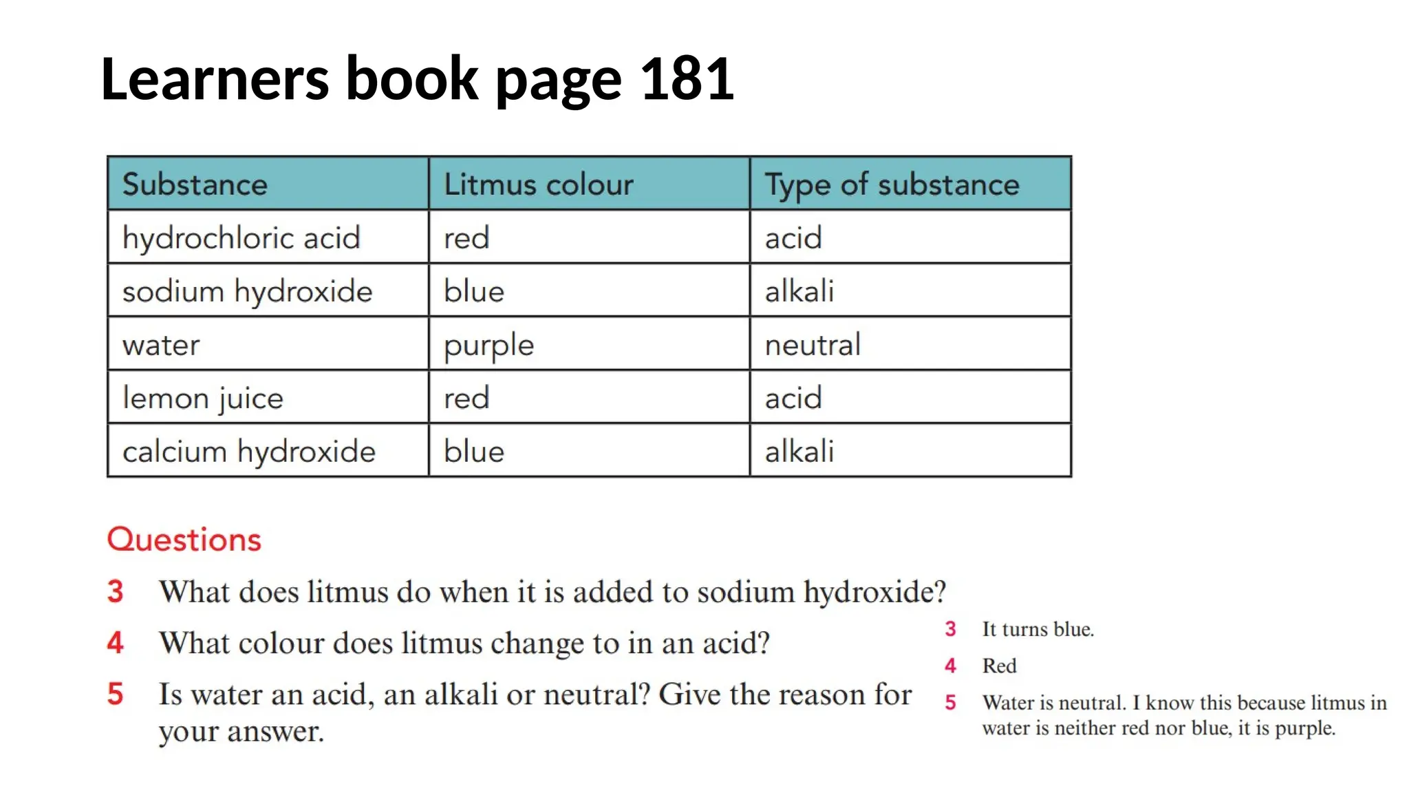 Learners book page 181
 