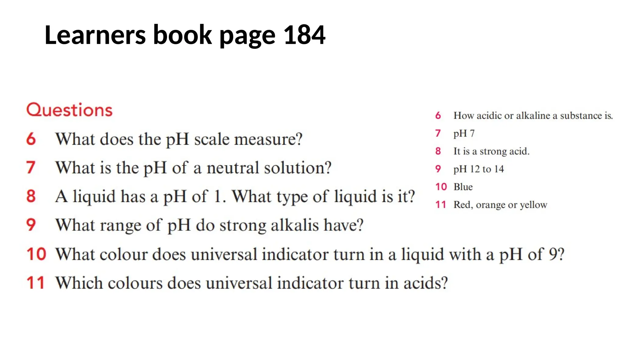 Learners book page 184
 