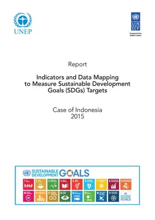 Indicators and data mapping to measure sustainable development goals ...