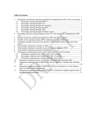 Indicators manual | PDF