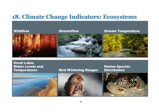 55
18. Climate Change Indicators: Ecosystems
 