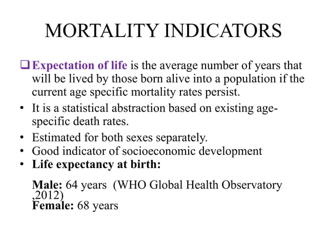 Indicators of health | PPTX | Diseases and Conditions | Medical Health