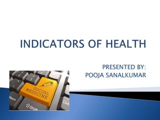 Indicators of health | PPTX