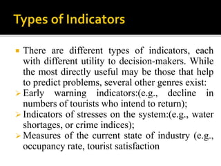 Indicators of Sustainable Tourism Development and Management.pptx