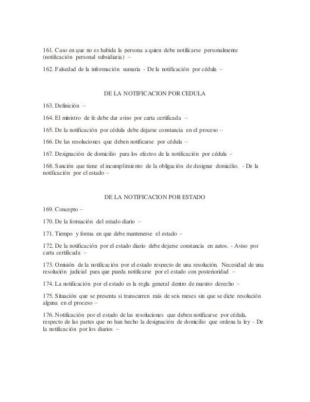 Indice derecho penal