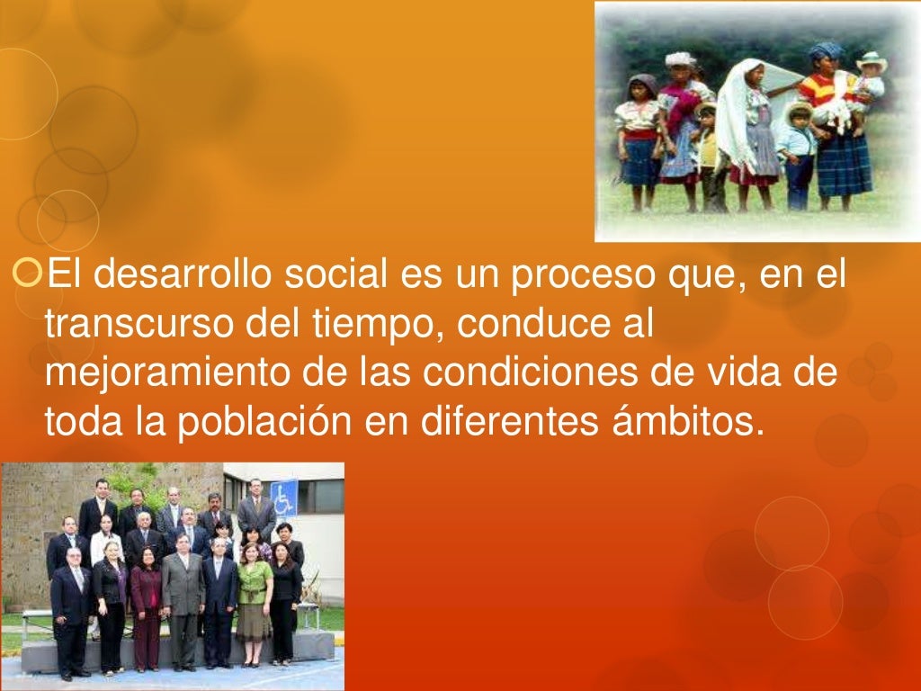 Indice de desarrollo social