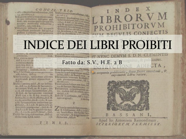 Indice dei libri proibiti