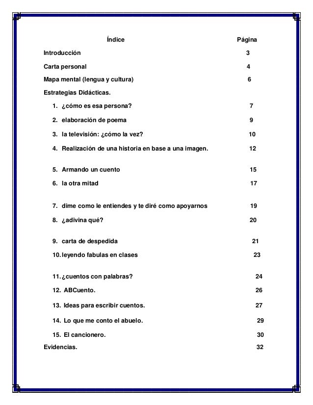 Indice de lenguaje