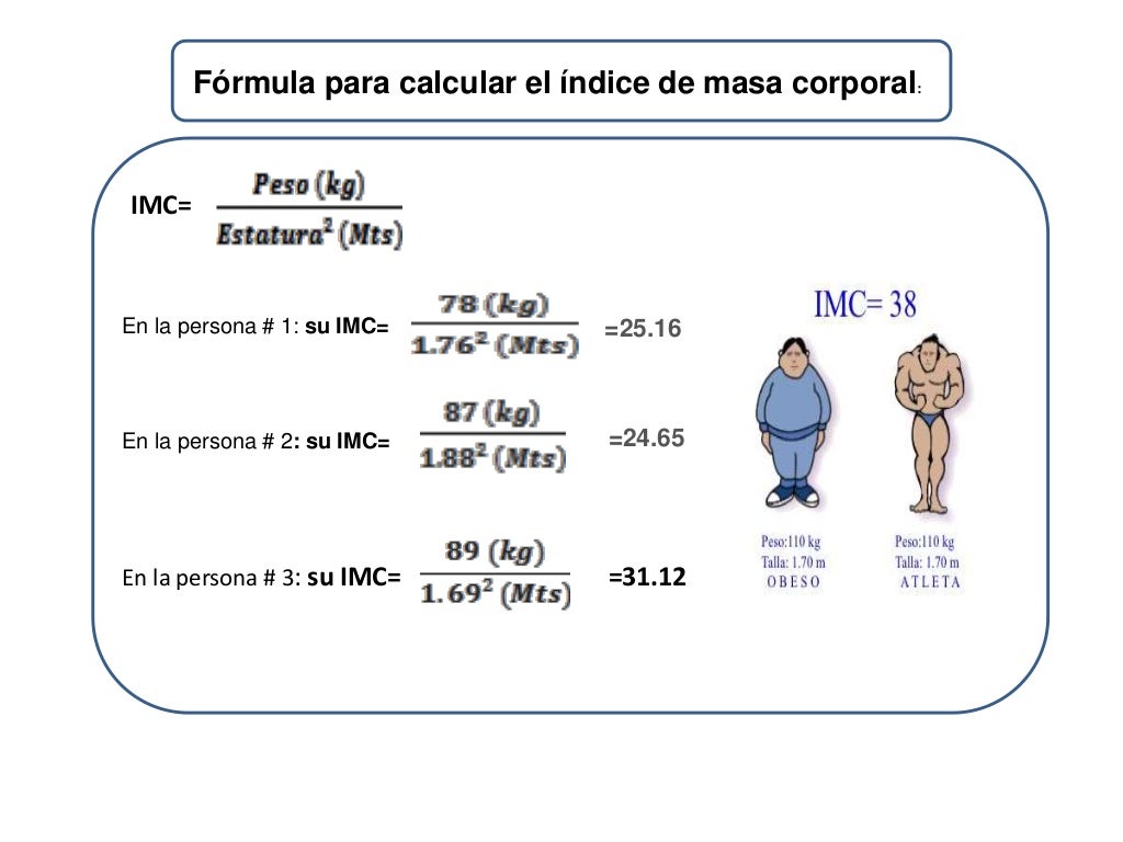 Ejercicios De Indice De Masa Corporal pt.slideshare.net