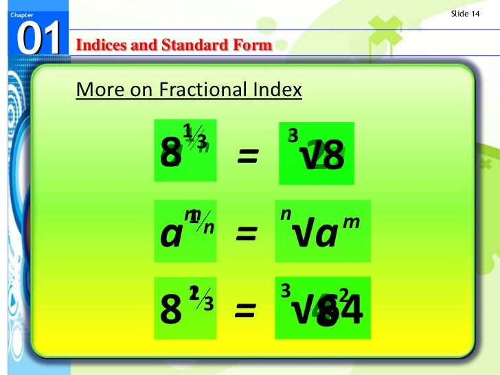 indices and standard form standard form 86a
