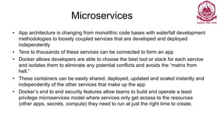 Containerization Principles Overview for app development and deployment ...