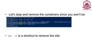Containerization Principles Overview for app development and deployment ...