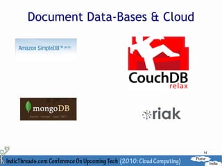 Document Data-Bases & Cloud




                              14
 