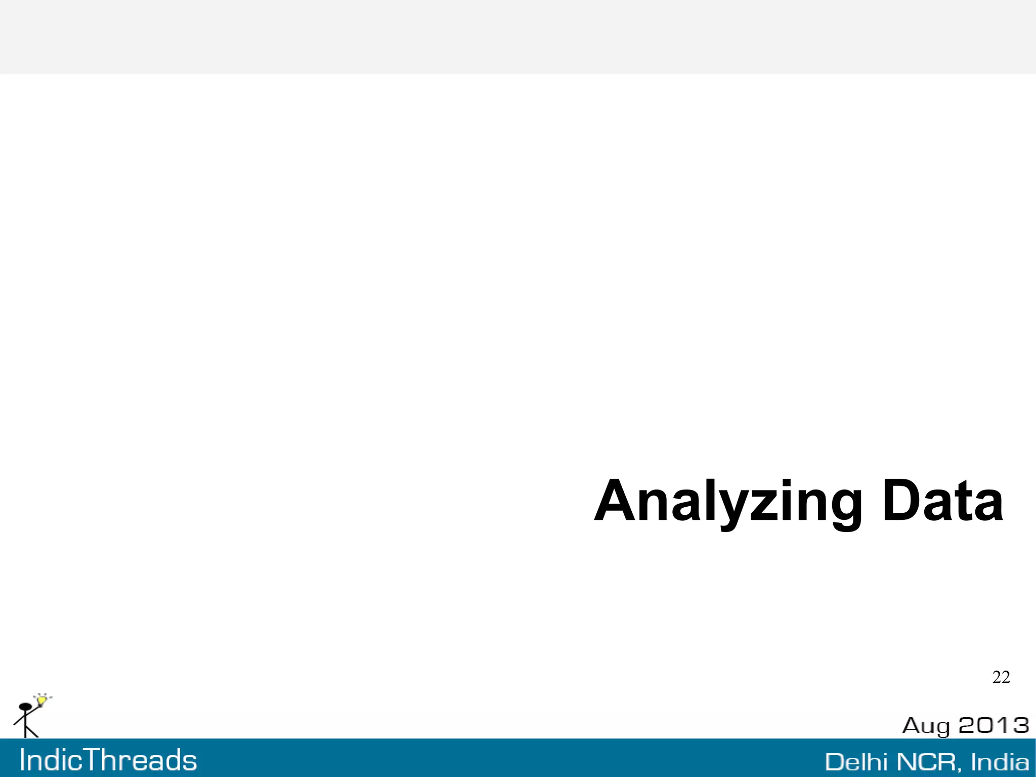 Elasticsearch: Big Data
Search Simplified
Ping check
Data nodes ping master to check if master is alive
A new master is elected among the child nodes automatically
Become master
Fail-Safe
 