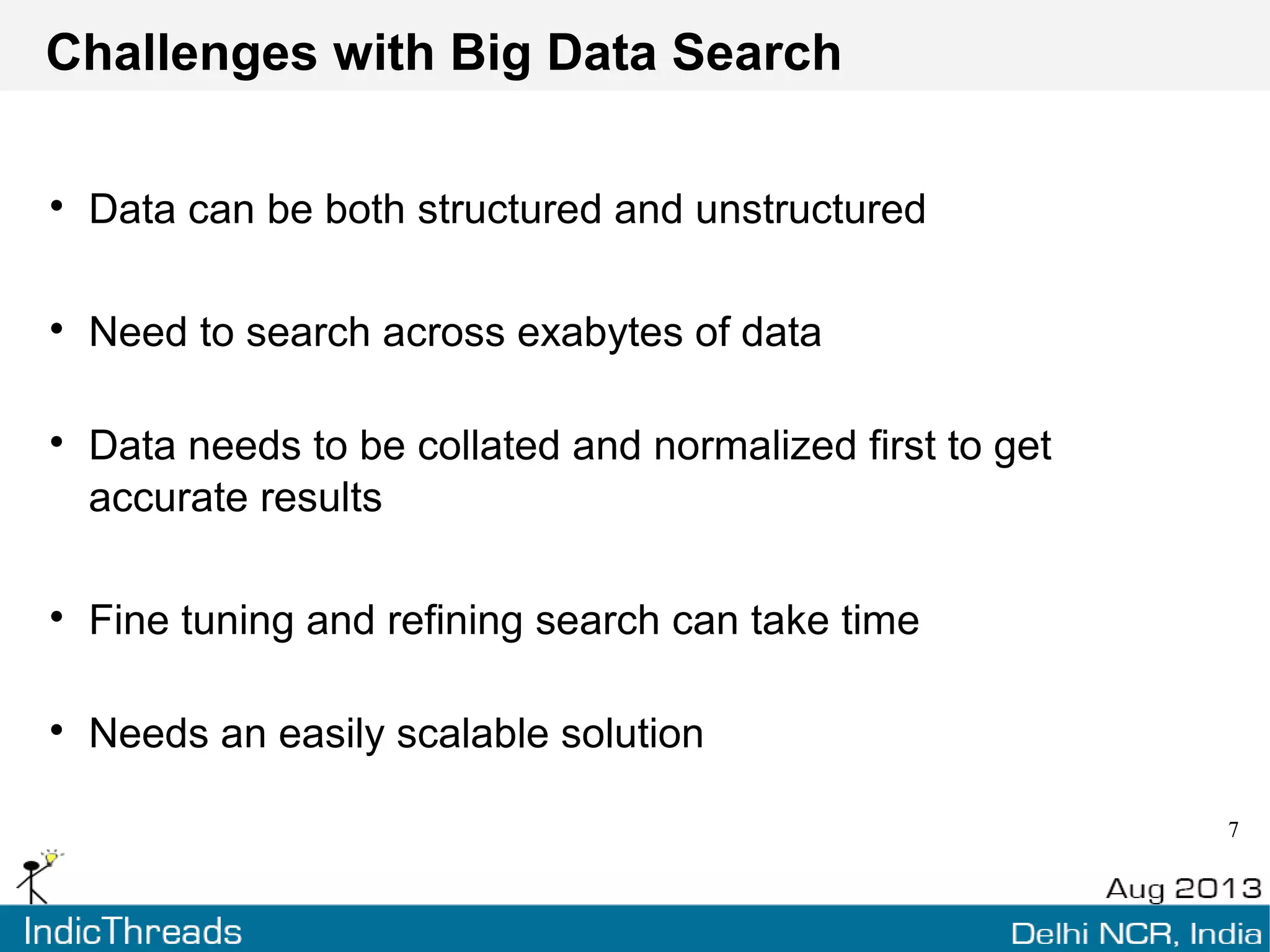Is it really Big Data ??
Elasticsearch: Big Data
Search Simplified
“If you aren’t taking advantage of big data, then
you don’t have big data, you have just a
pile of data”
Jay Parikh, VP of Infrastructure
Facebook
 
