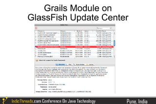 Grails Module on
GlassFish Update Center
 