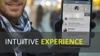 INTUITIVE EXPERIENCE
 