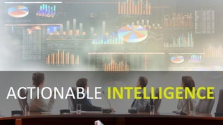 ACTIONABLE INTELLIGENCE
 