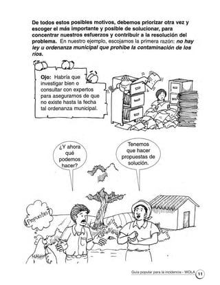 Guía popular para la incidencia - WOLA
11
 