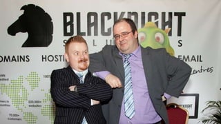 That’s me with my business partner
 