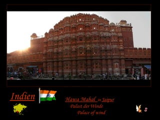 Indien Hawa Mahal  in  Jaipur Palast der Winde Palace of wind 