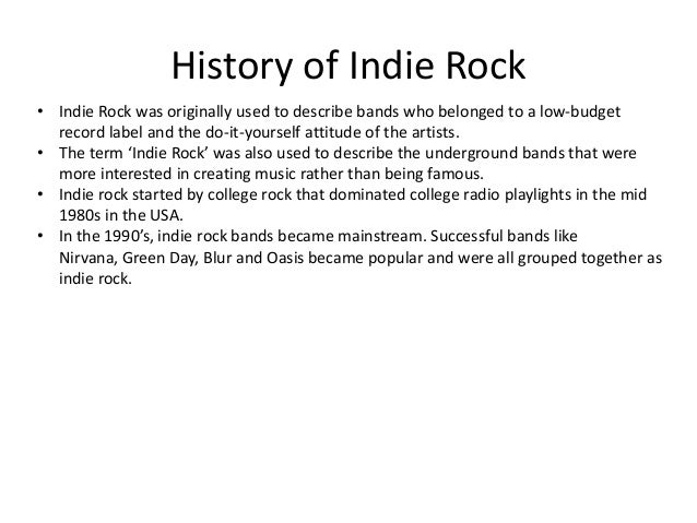 indie-rock-genre