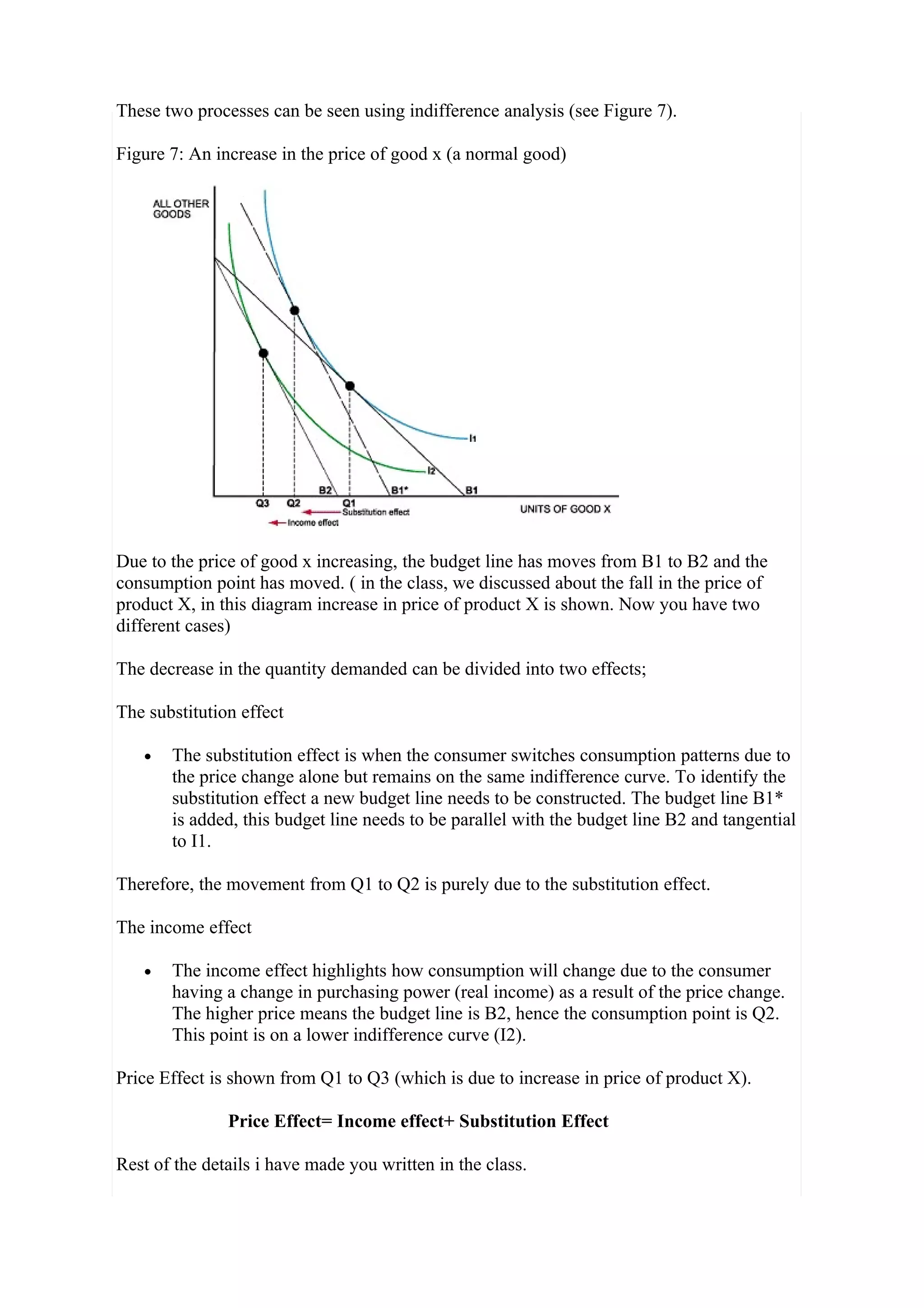 Indifference curve analysis | DOC