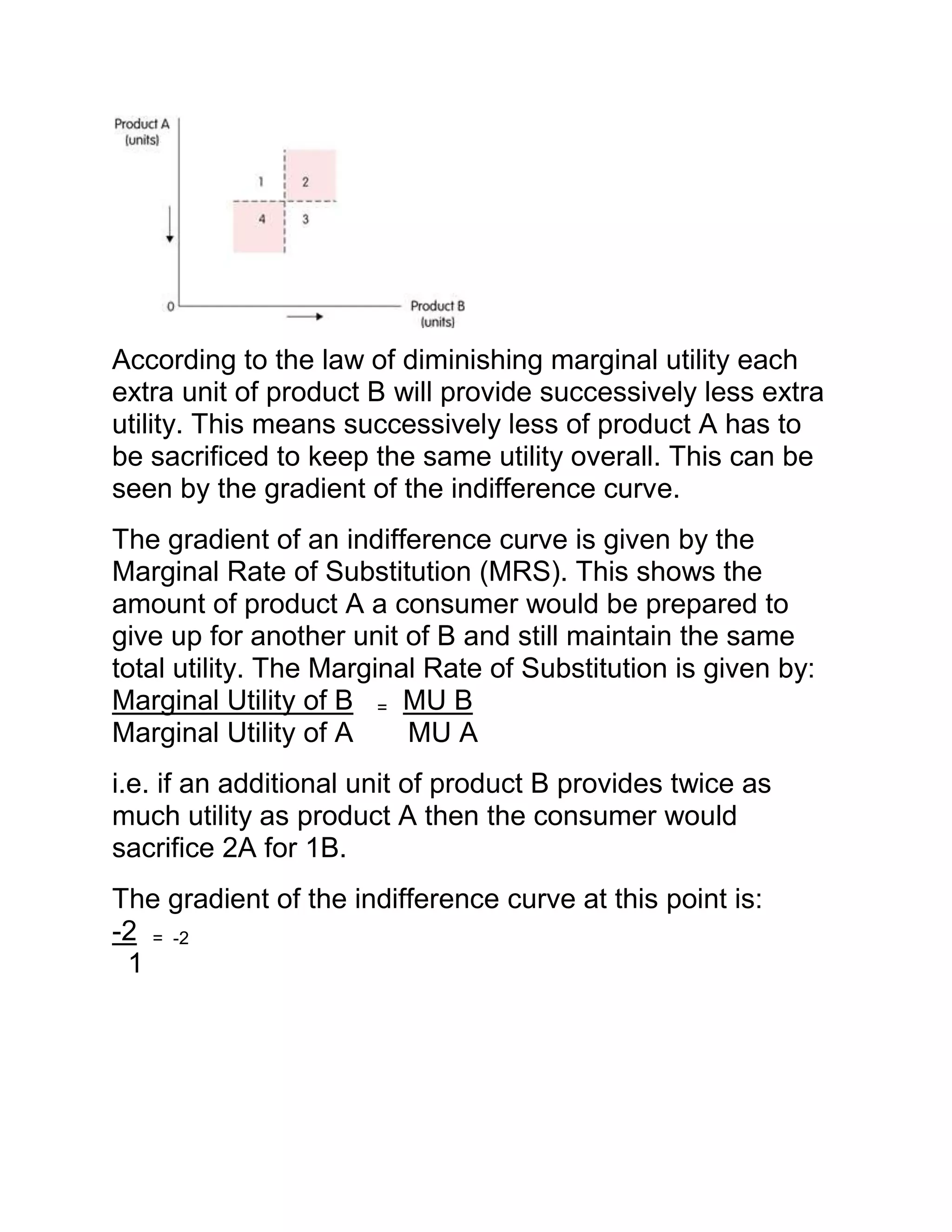 Indifference curve analysis | DOCX