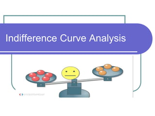Indifference Curve Analysis
 