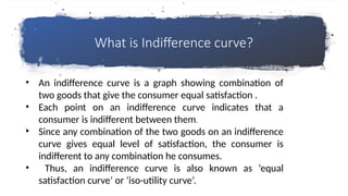 Indifference Point Properties,assumptions Indifference_Curve analysis | PPTX