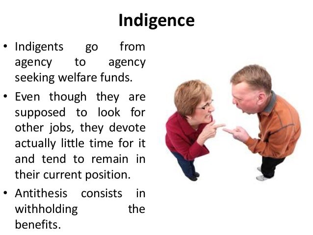 Indigence