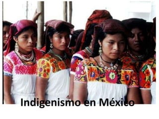 Indigenismo en México 