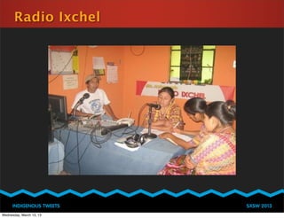 Radio Ixchel




Wednesday, March 13, 13
 