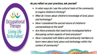 Indigenous Children Kindergarten Education