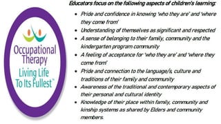 Indigenous Children Kindergarten Education