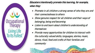 Indigenous Children Kindergarten Education