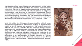 Indigenous collective strategy development ribn | PDF