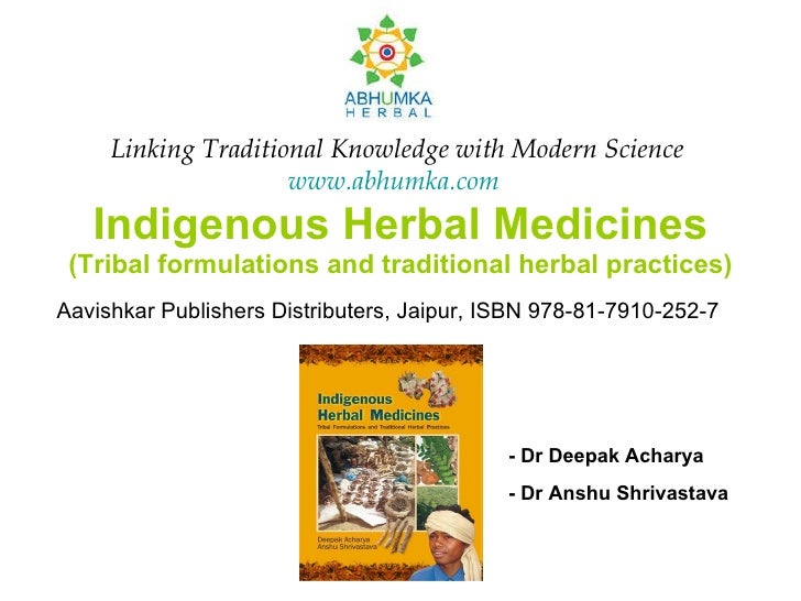 Book Indigenous Herbal Medicines