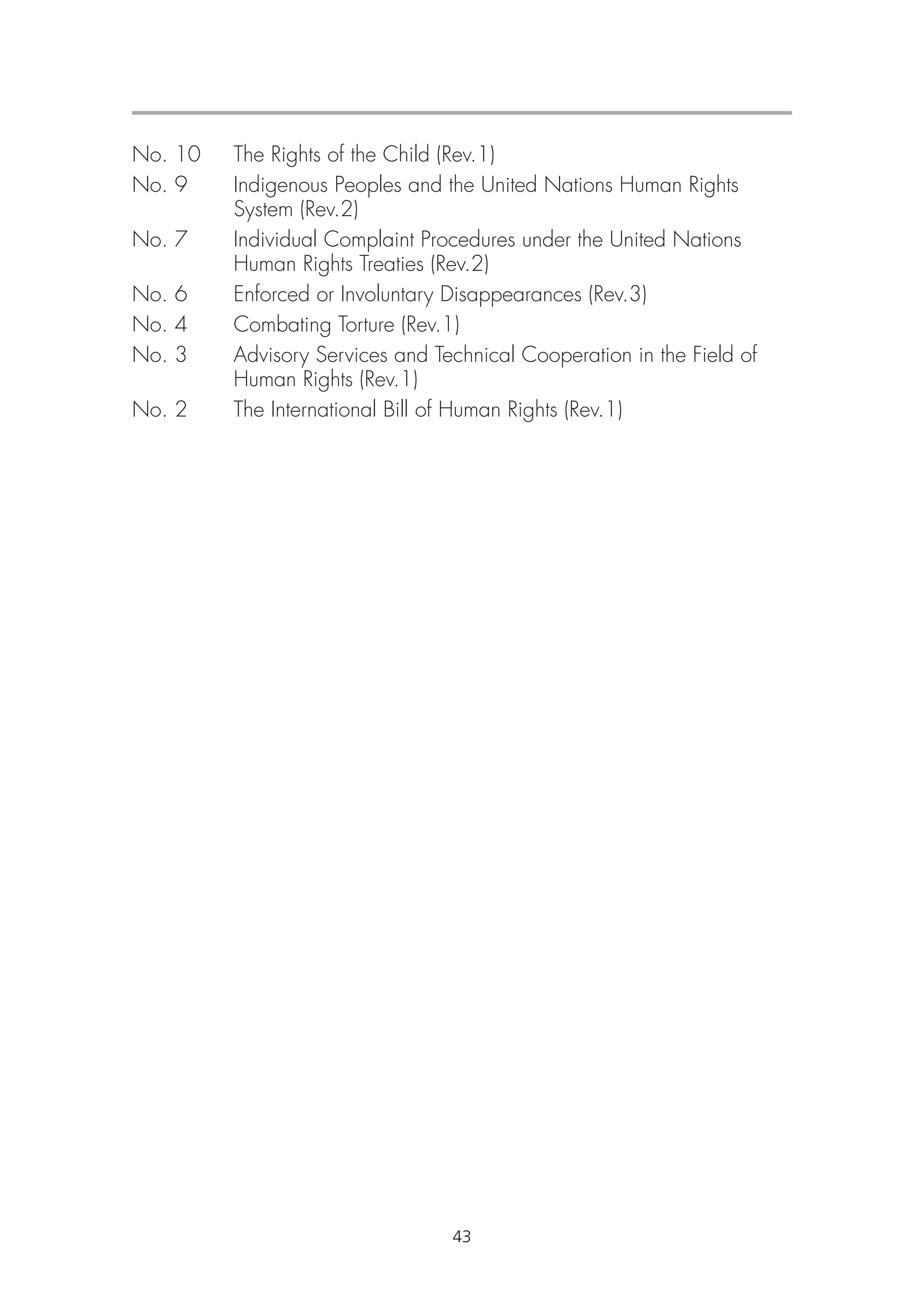 Indigenous People and the United Nations Human Rights System | PDF
