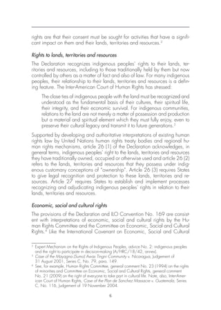 Indigenous People and the United Nations Human Rights System | PDF