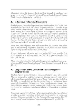 Indigenous People and the United Nations Human Rights System | PDF
