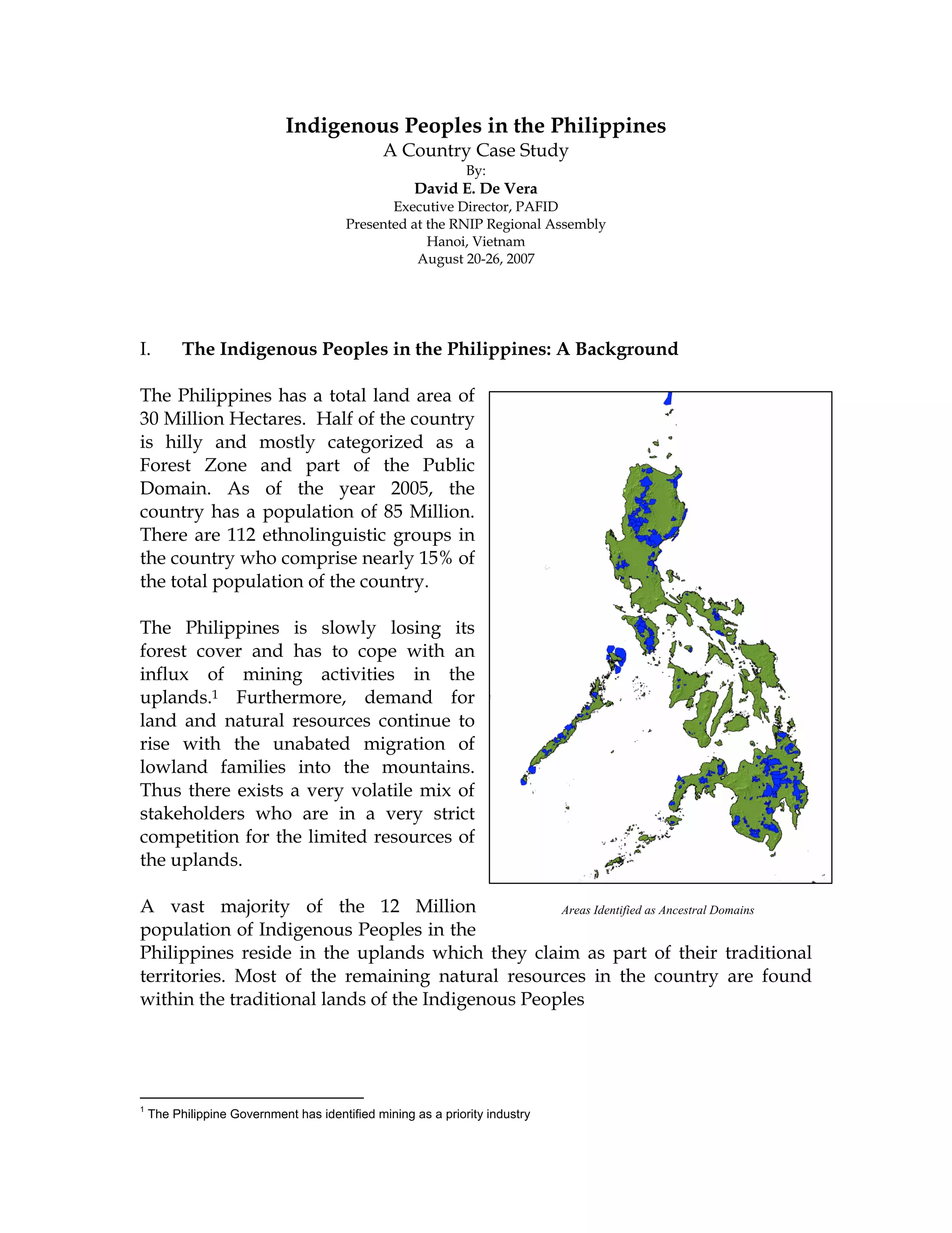 Indigenous people in the philippines | PDF