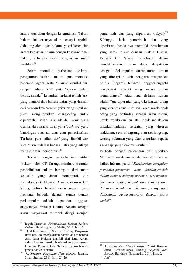 tugas manusia menurut kejadian 1 1 31 Indigenous peoples law review