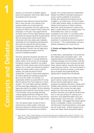 Indigenous peoples and peacebuilding | PDF