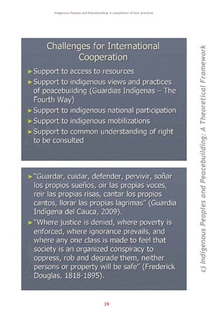Indigenous peoples and peacebuilding | PDF