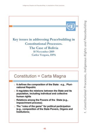 Indigenous peoples and peacebuilding | PDF