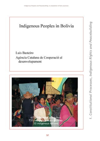 Indigenous peoples and peacebuilding | PDF